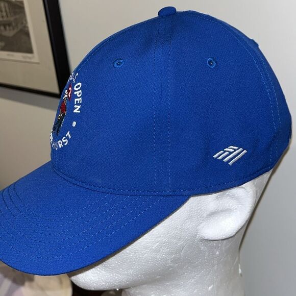 New B of A Duke Royal Blue Pinehurst Logo 124th US OPEN Mens Golf Hat Cap - Picture 2 of 4
